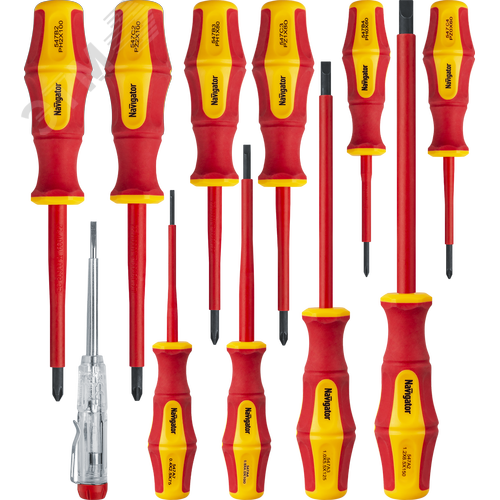 Изображение товара Отвёртка 95 265 NHT-Оtd03-H11 (диэлектрическая, набор 11 шт) (УпЗавод)
