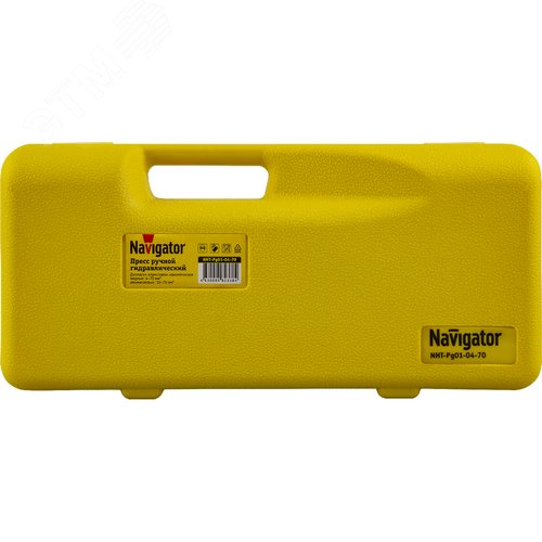 Пресс гидравлический ручной ПГР-70 4-70 мм.кв. Navigator (NHT-Pg01-04-70) - фото 4