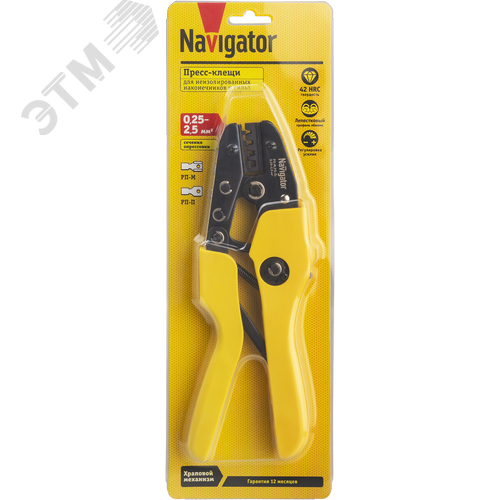Пресс-клещи NHT-Pkv01-M-2.5 (для автоклемм, 2.5 мм2) - фото 3