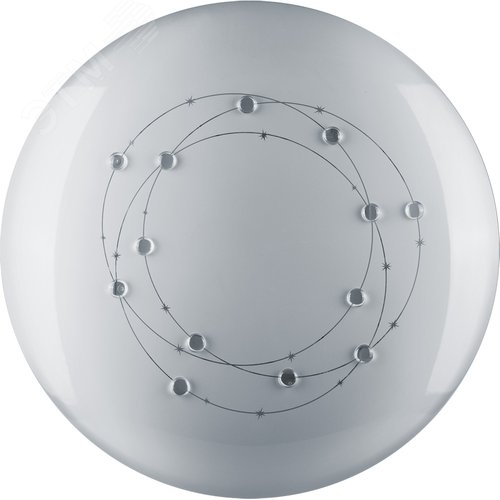 Светильник светодиодный NLF-C-009-01 72 Вт кристалл декор матовый - фото 2