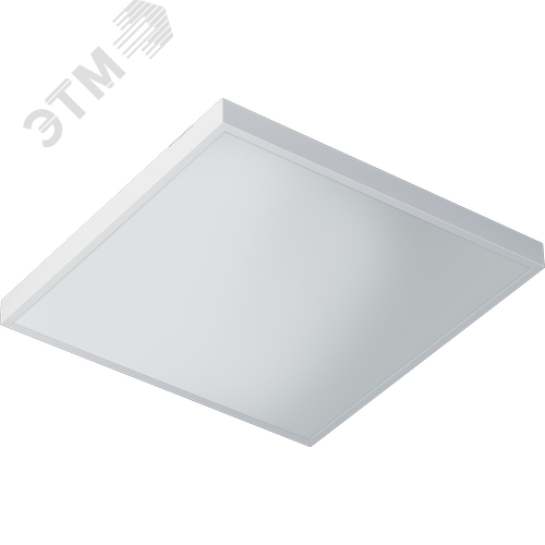 Светильник светодиодный ДВО-36w 595х595х45,4000К,3700Лм,матовый,IP20 - фото 1