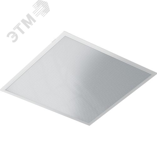 Светильник светодиодный ДВО-36w 595х595х31 4000К 4700Лм призма - фото 1