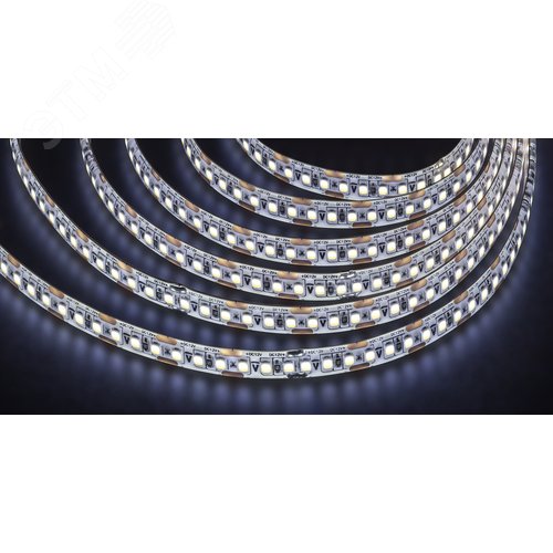 Изображение товара Лента светодиодная 16Вт/м 12В 6000К IP65 168LED/м NLS-2835 5м (м)