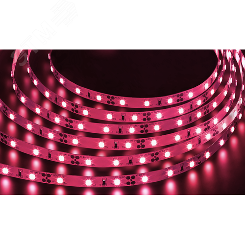 Изображение товара Лента светодиодная 4.8Вт/м 12В красный IP20 60LED/м NLS-3528 5м (м)