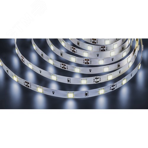 Изображение товара Лента светодиодная 7.2Вт/м 12В 6000К IP20 30LED/м NLS-5050-Pro 5м (м)