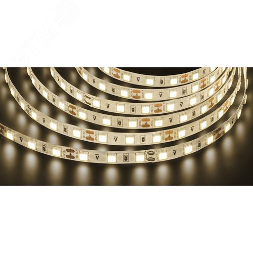 Изображение товара Лента светодиодная 14.4Вт/м 12В 3000К IP20 60LED/м NLS-5050-Pro 5м (м)