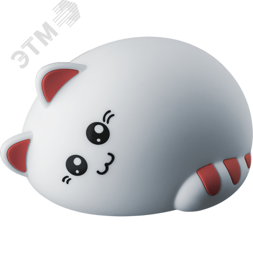 Ночник светодиодный Котик NNL-SW07-WH аккумулятор Li-ion 1.2Ач USB 5В - фото 2