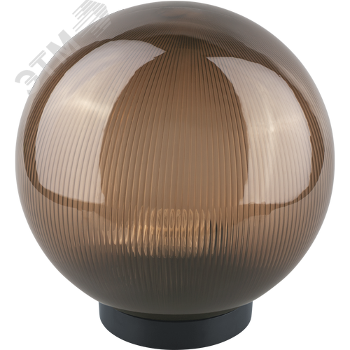 Изображение товара Светильник уличный на опору NOF-B-02-60-205 Шар D 200 мм 60 Вт IP44 E27 дымчатый призма (шт)