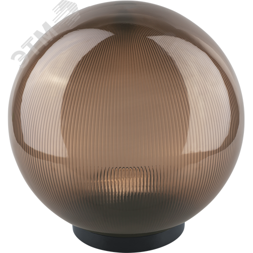 Изображение товара Светильник уличный на опору NOF-B-02-60-255 Шар D 250 мм 60 Вт IP44 E27 дымчатый призма (шт)