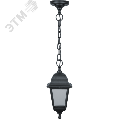 Изображение товара Светильник NOF-PG32-001-IP44-E27 4 грани, черный подвесной (шт)