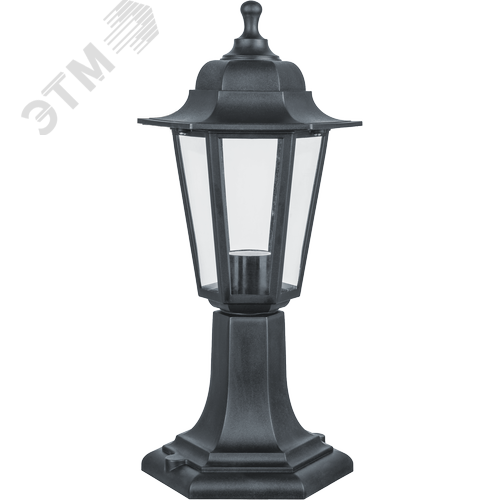 Изображение товара Светильник NOF-PG34-001-IP44-E27 (6 граней, черный) (шт)