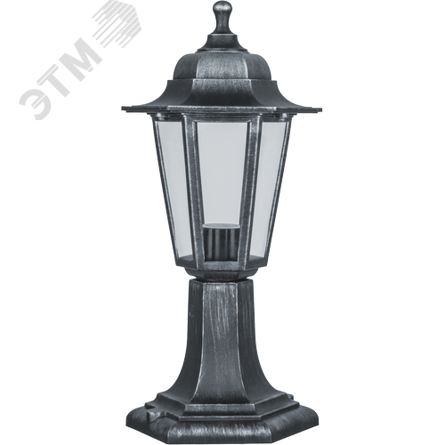 Изображение товара Светильник NOF-PG34-004-IP44-E27 6 граней, черный под серебро (шт)