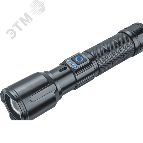 Фонарь светодиодный NPT-CM20-ACCU металлический 1 LED, 10Вт - фото 3