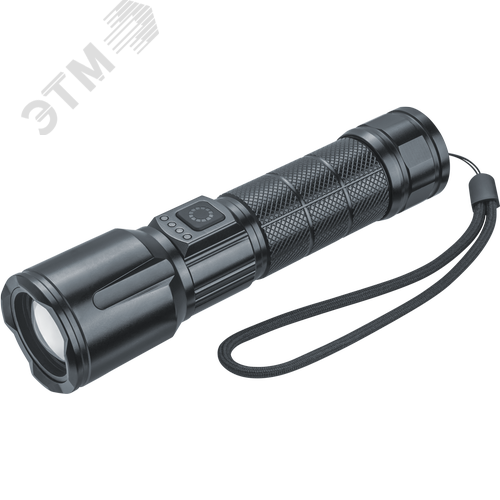 Изображение товара Фонарь светодиодный NPT-CM20-ACCU металлический 1 LED, 10Вт (шт)