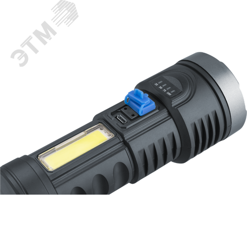 Фонарь светодиодный NPT-CP28-ACCU для работы 1 LED, 1В + 1 СОВ, 3Вт - фото 4