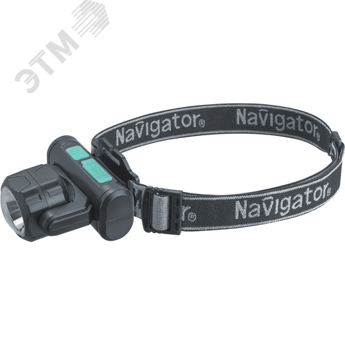 Фонарь светодиодный NPT-H38-ACCU 1COB, 3.2Вт + 1 LED, 3Вт налобный аккумуляторный - фото 4