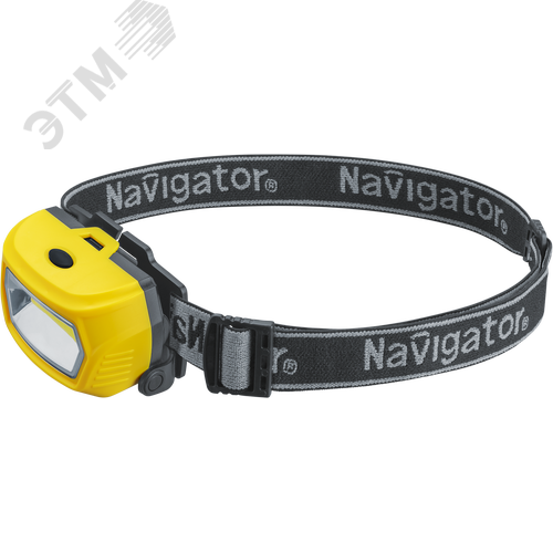 Фонарь светодиодный NPT-H40-ACCU 3Вт 1COB налобный аккумуляторный - фото 1