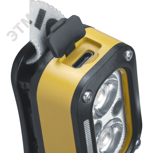 Фонарь светодиодный NPT-H43-ACCU 1LED белый, 3 Вт + 1 LED желтый, 3Вт налобный аккумуляторный - фото 3