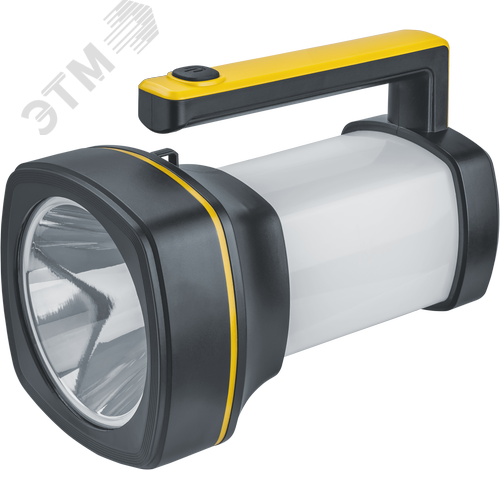 Фонарь светодиодный NPT-SP38-ACCU прожектор/кемпинг 1 LED, 10 Вт + 34 SMD,6 Вт - фото 1