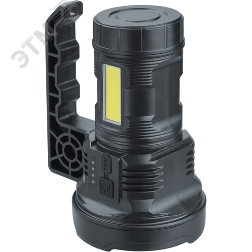 Фонарь светодиодный NPT-SP39-ACCU прожектор/кемпинг 1 LED, 3Вт + 1 COB, 5Вт - фото 3