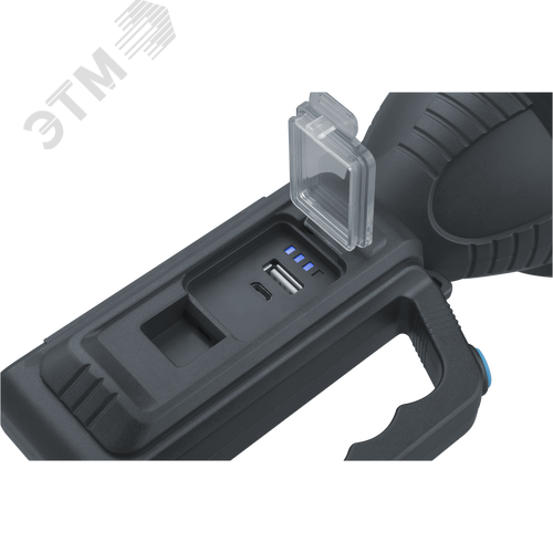 Фонарь светодиодный NPT-SP40-ACCU прожектор/кемпинг 1 LED, 3Вт + 1 COB, 5Вт - фото 4