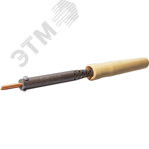 Паяльник деревянная ручка клин прямой NSE-Pes01-65W-СP