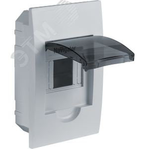 Бокс распределительный встраиваемый ЩРВ-П NSS-DBI-4-WH-IP41 - фото 2