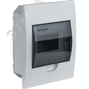 Бокс распределительный встраиваемый ЩРВ-П NSS-DBI-6-WH-IP41 - фото 1