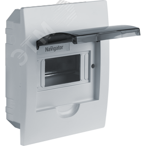 Бокс распределительный встраиваемый ЩРВ-П NSS-DBI-6-WH-IP41 - фото 2