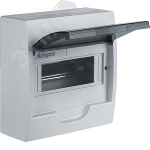 Бокс распределительный навесной ЩРН-П NSS-DBW-8-WH-IP41 - фото 2