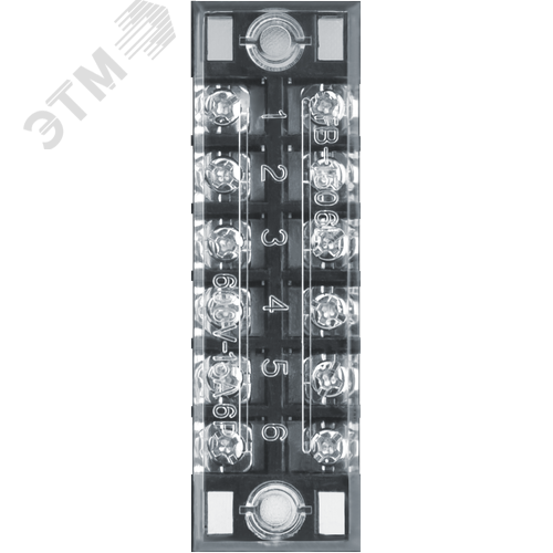 Терминал клеммный ТВ-1506 1.5мм2 15А 6 пар NTB-TB-1506 - фото 2