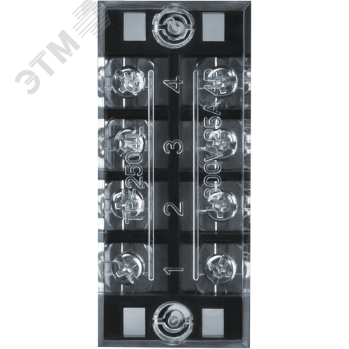 Терминал клеммный ТВ-2504 2.5мм2 25А 4 пары NTB-TB-2504 - фото 2