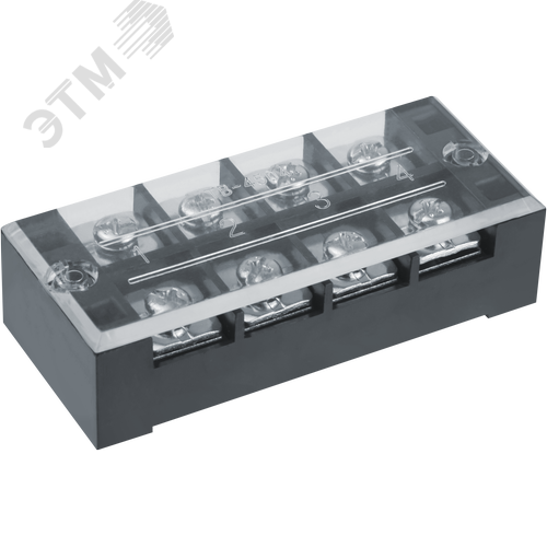 Терминал клеммный ТВ-4504 4.0мм2 45А 4 пары NTB-TB-4504 - фото 1