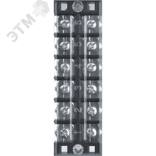 Терминал клеммный ТВ-4506 4.0мм2 45А 6 пар NTB-TB-4506 - фото 2