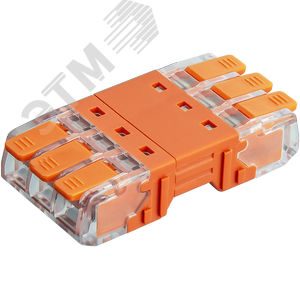 Клемма монтажная NTC-R3-3-3-r (5 шт) - фото 1