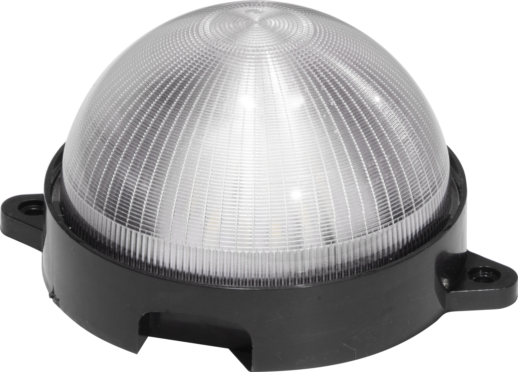 Светильник светодиодный ДПО/ДБО-6Вт DBB 06-01 IP20, 500 лм, 133х105х70 мм, прозрачный, корпус ABS черный, 30000 ч ЖКХ