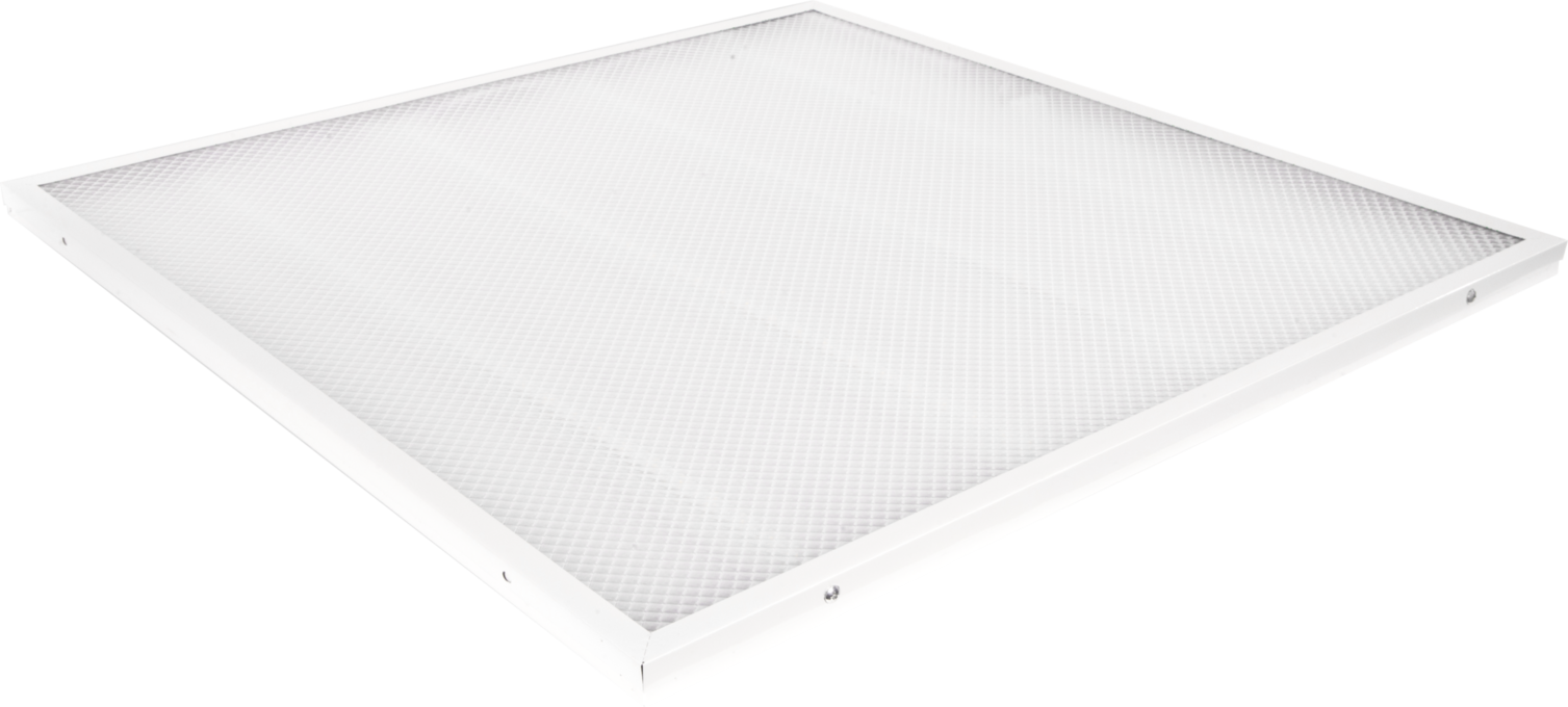 Светильник светодиодный ДВО/ДПО-36Вт IP20 3700 лм 5000 К 595х595х19 мм рассеиватель призма корпус сталь