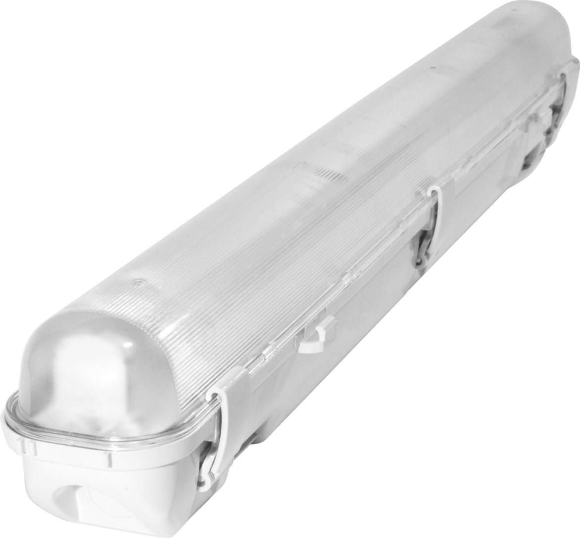 Светильник светодиодный ДСП 136, Nord 136 LED-10, IP65, 1260x80x100 мм, под LED лампу T8 G13, матовый