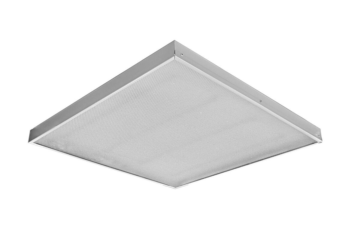 Светильник светодиодный ДВО/ДПО-36Вт IP40, 4200 Лм, 4000К 588x588x40 мм, Premier LED-04 Грильято микропризма