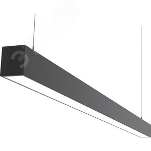 Светильник  светодиодный Line LED-04 Black, навесной, IP40, 1500 лм, 18 Вт. 251018203 Ксенон