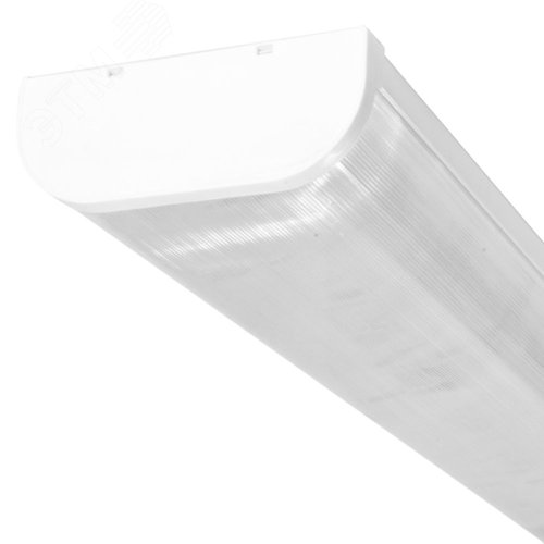 Изображение товара Светильник люминесцентный ЛПО01-2х18-004 Овал IP20, 625x140x55 мм, ЭмПРА, некомпенсированный (шт)