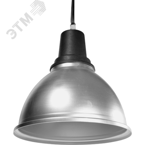 Изображение товара Светильник РСП01-400-002 IP23, E40, ДРЛ 400 Вт, ? 505 мм, корпус сталь, отражатель Al, независимый ПРА (шт)