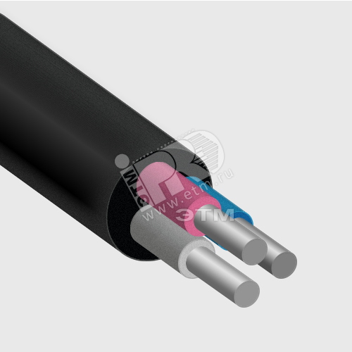 Кабель силовой АВВГ 3х120мс-1 ТРТС