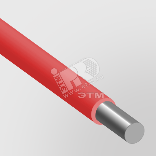 Провод силовой ПАВ 16 Красный ТРТС