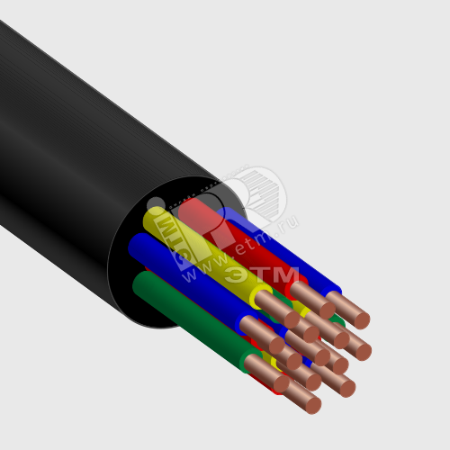 Кабель контрольный КВВГнг(А)-FRLS 14х1.5 ТРТС