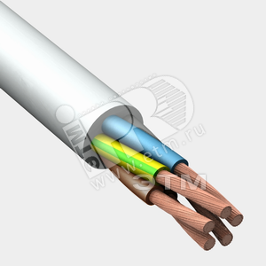 Провод ПВСнг(А)-LS  5х4 Черный