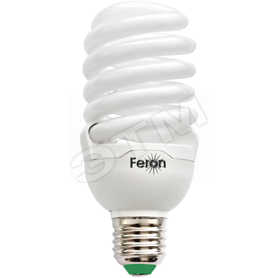 Лампа энергосберегающая КЛЛ 30/827 Е27 D58х135 спираль ESF35/M FERON