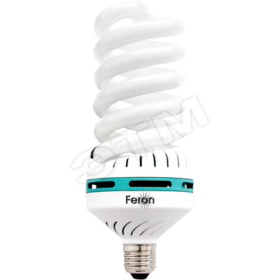 Лампа энергосберегающая КЛЛ 65/864 Е27 D80х187 спираль ELS64 FERON