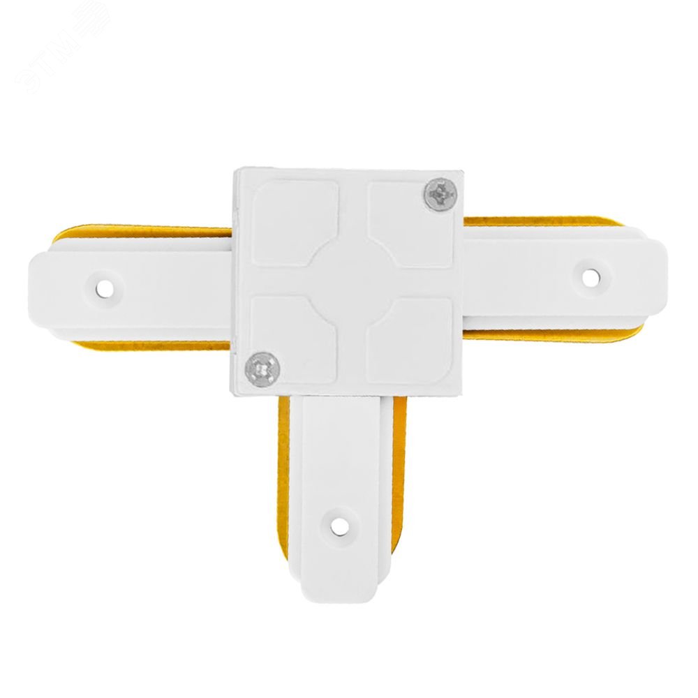 Изображение товара Коннектор Т-образный белый для шинопровода (шт)
