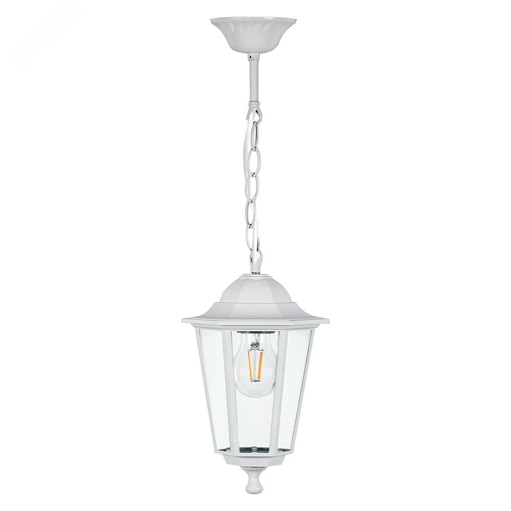 Изображение товара Садово-парковый светильник на цепочке 60W IP44 белый E27